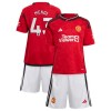 Maillot de Supporter Manchester United Mengi 43 Domicile 2023-24 Pour Enfant